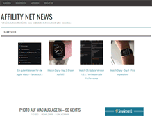 Tablet Screenshot of affility.de
